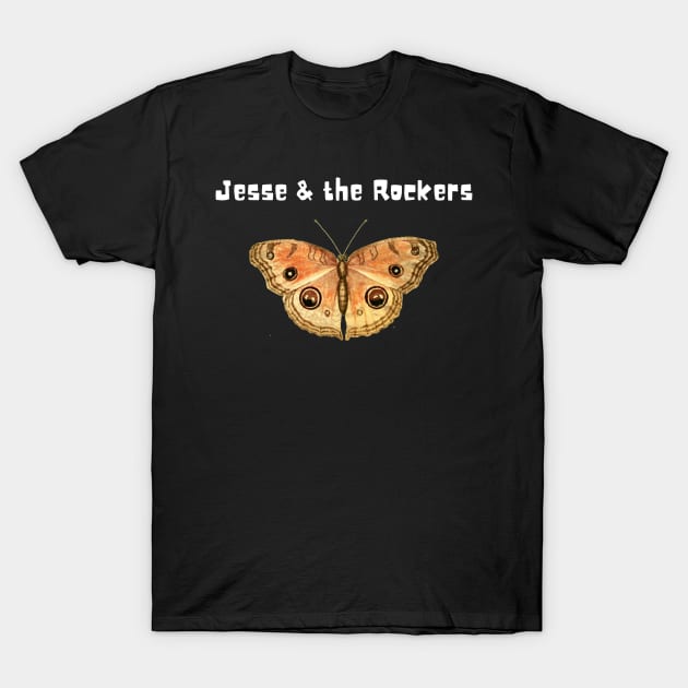 Jesse and the Rockers butterfly T-Shirt by BigHeaterDesigns